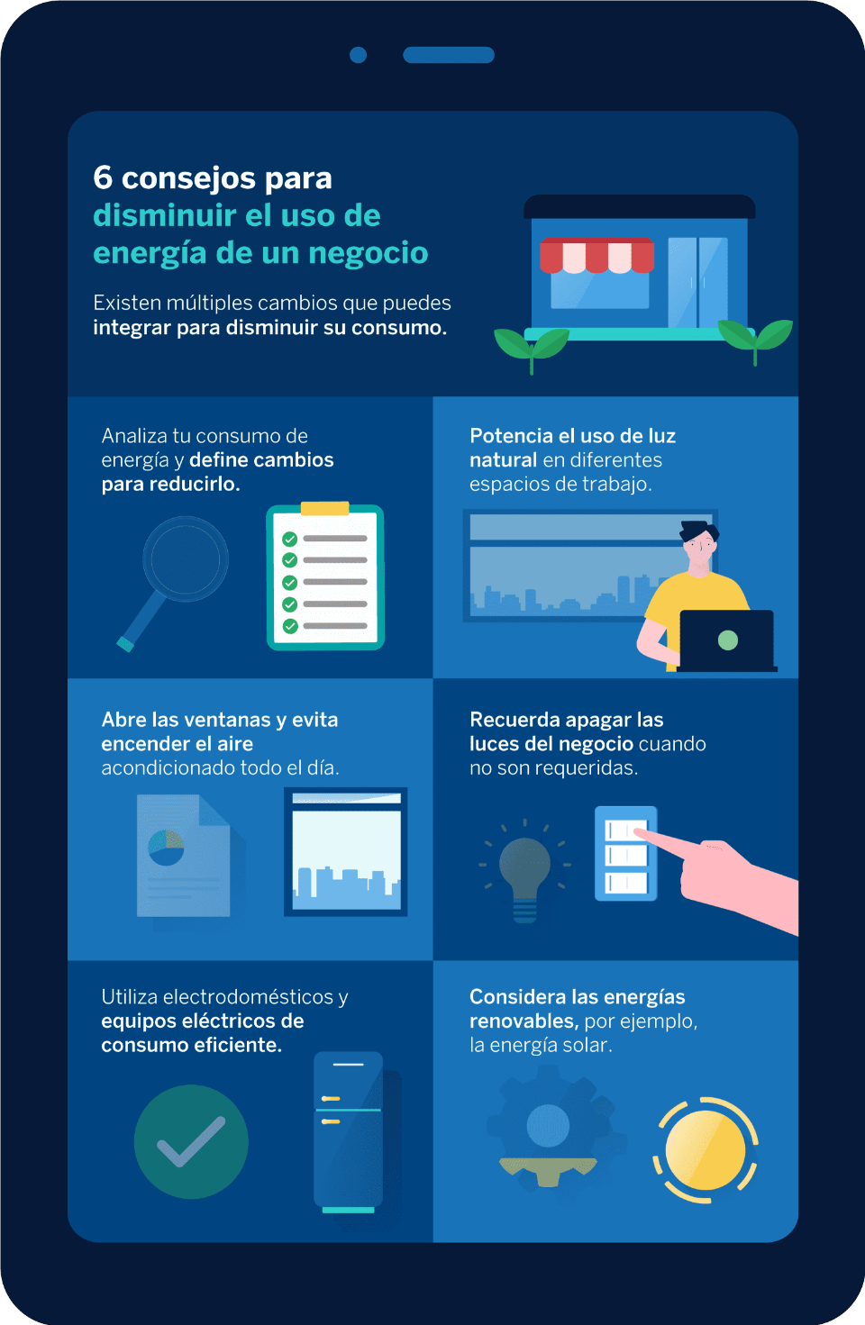 Disminuir El Consumo De Energía De Un Negocio | BBVA México