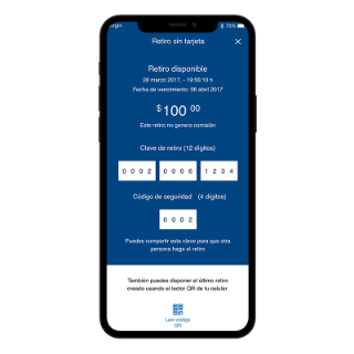 Retiro Sin Tarjeta QR | BBVA México