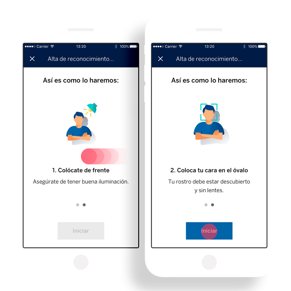 Mayor seguridad con tu registro facial BBVA México